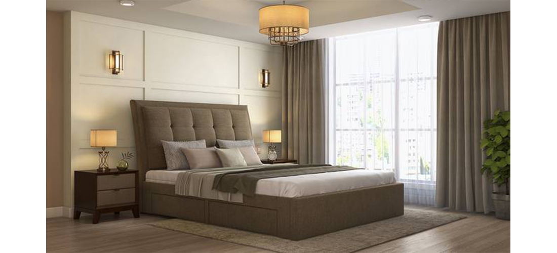 Upholstered Storage Bed